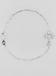 Bracelet Religieux en Argent 925/1000 - Croix Baroque