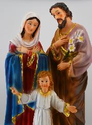 Statue Religieuse de la Sainte Famille - 20cm