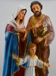 Statue Religieuse de la Sainte Famille - 20cm