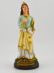 Statue Religieuse de Sainte Philomène - 12cm