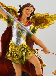 Statue Religieuse de Saint Michel Archange de la Justice  -  20cm
