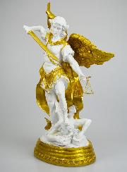 Statue Religieuse de Saint Michel avec Balance  -  40cm
