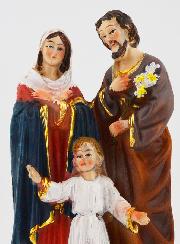 Statue Religieuse de la Sainte Famille - 12cm