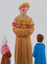 Statue Religieuse de Notre Dame de la Salette - 12cm
