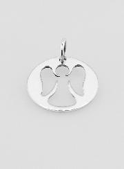 Médaille de Baptême Ange Gardien Ajourée 15mm