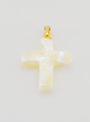Pendentif Croix en Nacre