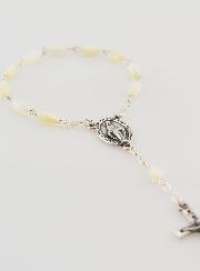 Dizainier en Nacre Vierge Miraculeuse - Blanc
