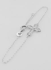 Bracelet Religieux en Argent - Croix Orthodoxe