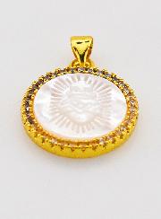 Pendentif en Nacre Ex-Voto 22mm
