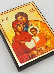 Icône Religieuse Sainte Famille - 14cm