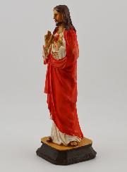Statue Religieuse Sacré Coeur de Jésus - 15cm