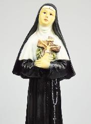 Statue Religieuse de Sainte Rita aux Roses - 40cm