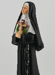 Statue Religieuse de Sainte Rita aux Roses - 20cm