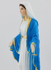 Statue Religieuse de la Vierge Miraculeuse - 20cm