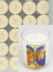 Lot de 48 Bougies Veilleuses ND de l'Annonciation