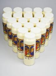 Lot de 20  Bougies de Neuvaine à Notre Dame de l'Annonciation