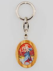 Porte-clés Saint Christophe & St Benoît