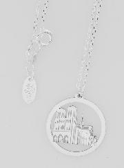 Collier Religieux en Argent - Notre Dame de Paris 20mm