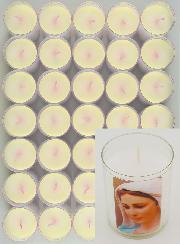 Lot de 48 Bougies Veilleuses ND de Medjugorje