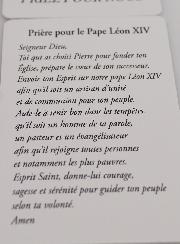 Encens Religieux Palo Santo + Prière au Pape Léon XIV