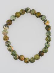 Bracelet en Pierre Naturelle de Rhyolite - 8mm