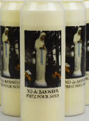 6 Bougies de Neuvaine Notre Dame de Banneux