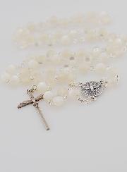 Chapelet de Confirmation au Saint Esprit - Blanc