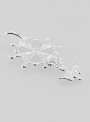 Pendentif Croix de Confirmation - Esprit Saint en Argent