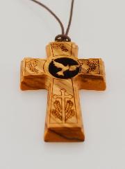 Croix Pendentif de Confirmation - Colombe Esprit Saint