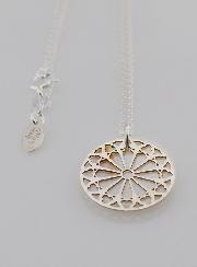 Collier Religieux Vitrail - Argent & Nacre