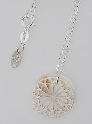 Collier Religieux Vitrail - Argent & Nacre