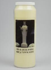 Bougie de Neuvaine Notre Dame de Beauraing
