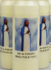 Lot de 10 Bougies de Neuvaine Notre Dame de Kibeho