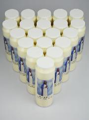Lot de 20 Bougies de Neuvaine Notre Dame de Kibeho