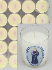 Lot de 10 Bougies Veilleuses ND de Pontmain