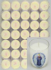 Lot de 24 Bougies Veilleuses ND de Pontmain
