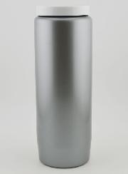 Bougie de Neuvaine Couleur Argent - 9 Jours