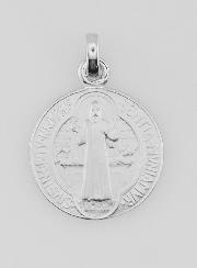 Médaille de Saint Benoît en Argent - 16mm