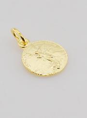 Médaille Plaqué Or St Michel Archange - 14mm