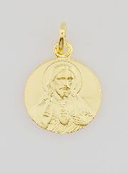 Médaille du Scapulaire en Plaqué Or - 16mm