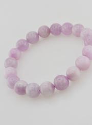 Bracelet en Pierre Naturelle de Kunzite A - 10mm