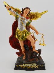 Statue Religieuse de Saint Michel  Archange - 20 cm