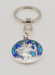 Porte-Clés Mosaïque - Saint Christophe