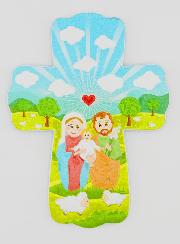 Croix Enfant à Suspendre - Sainte Famille