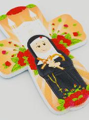Croix Enfant à Suspendre - Sainte Rita