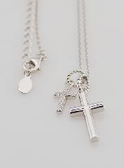 Collier Religieux Pendentifs Croix - Argent 925