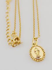Collier Religieux Vierge Miraculeuse - Argent 925 Doré