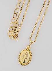 Collier Religieux Vierge Miraculeuse - Argent 925 Doré