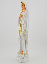 Statue Notre Dame de Lourdes Polychromée - 30 cm