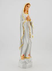 Statue Notre Dame de Lourdes Polychromée - 30 cm